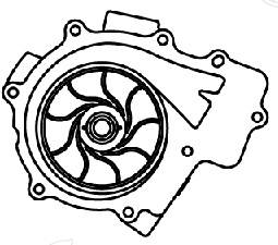 Water Pump, engine cooling