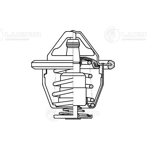 Thermostat, coolant