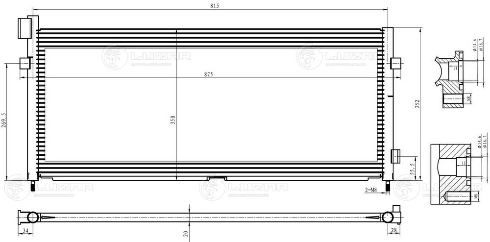 Condenser, air conditioning