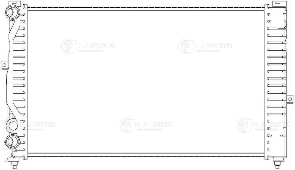 Radiator, engine cooling