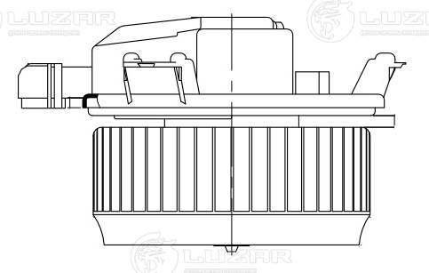 Electric Motor, interior blower