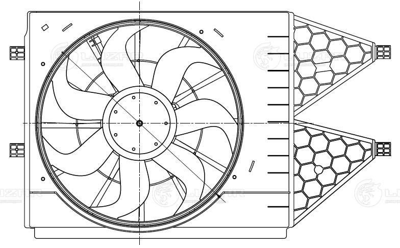 Fan, engine cooling