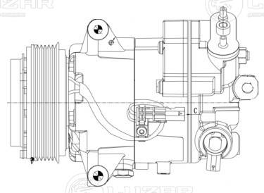 Compressor, air conditioning
