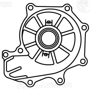 Water Pump, engine cooling (LWP 2901)