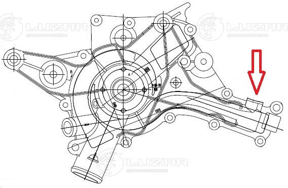 Water Pump, engine cooling