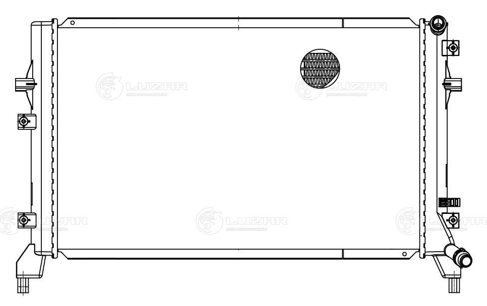 Radiator, engine cooling