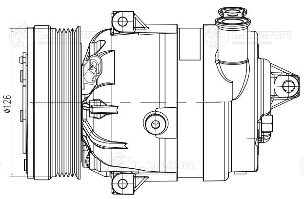 Compressor, air conditioning