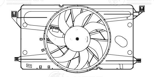 Fan, engine cooling
