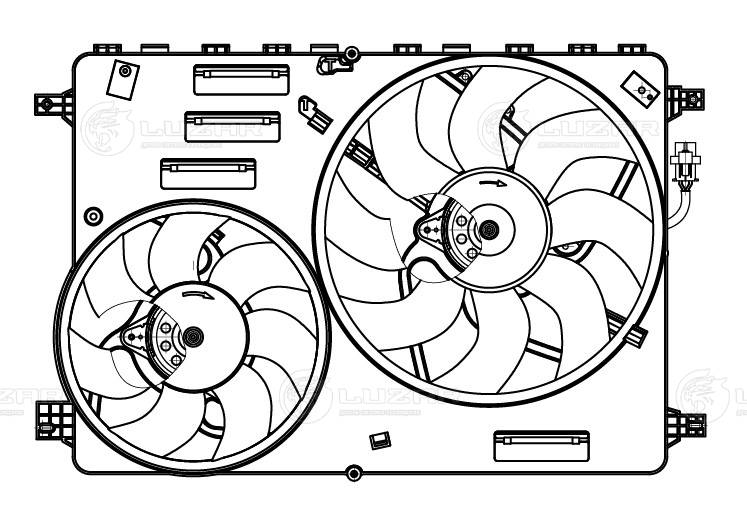 Fan, engine cooling