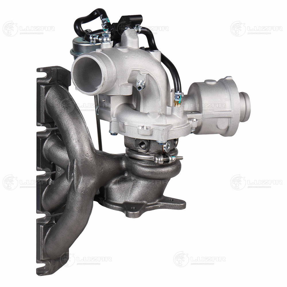 Pressure converter, turbocharger