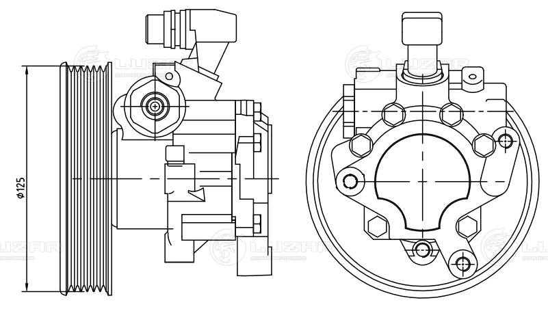Hydraulic Pump, steering