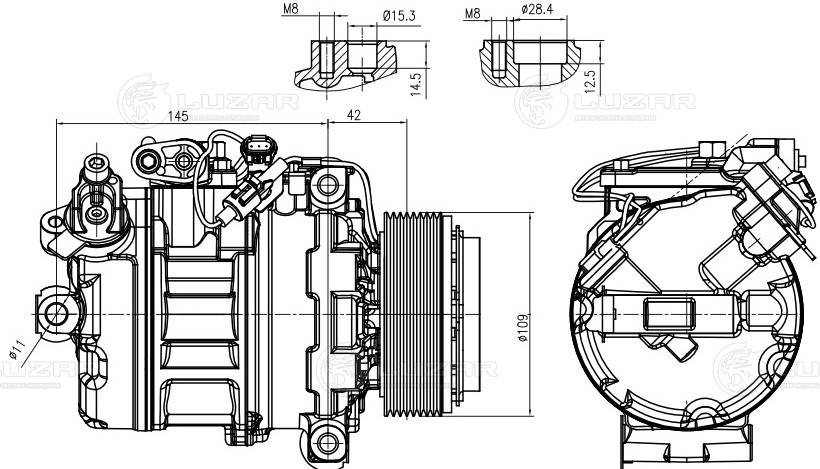 Compressor, air conditioning