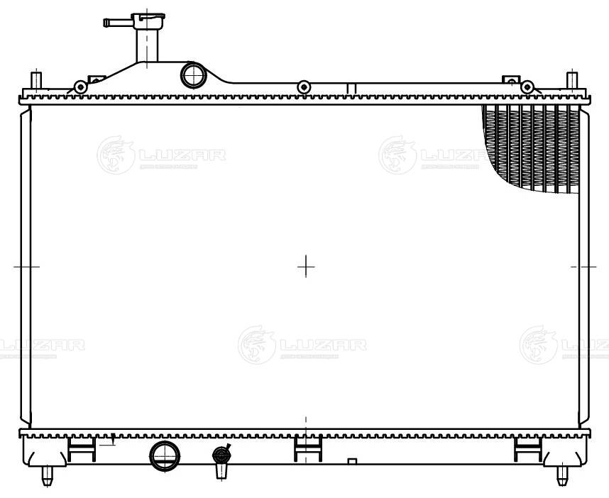 Radiator, engine cooling