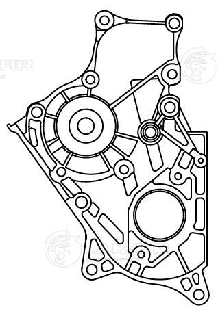Water Pump, engine cooling