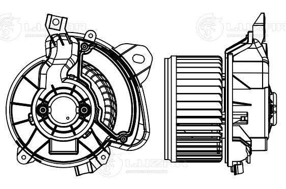 Electric Motor, interior blower