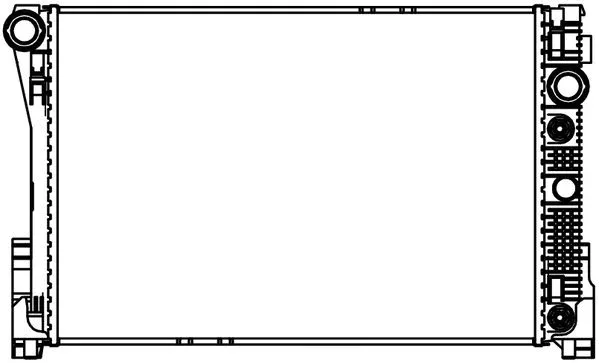 Radiator, engine cooling