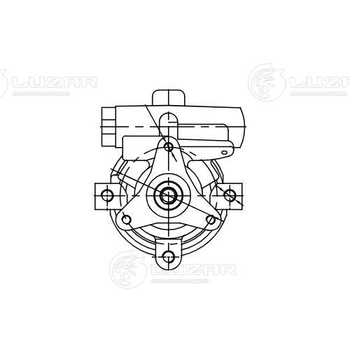Hydraulic Pump, steering (LPS 0901)