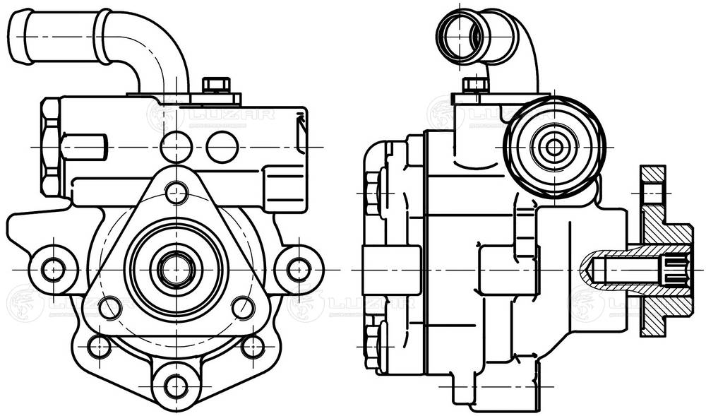 Hydraulic Pump, steering