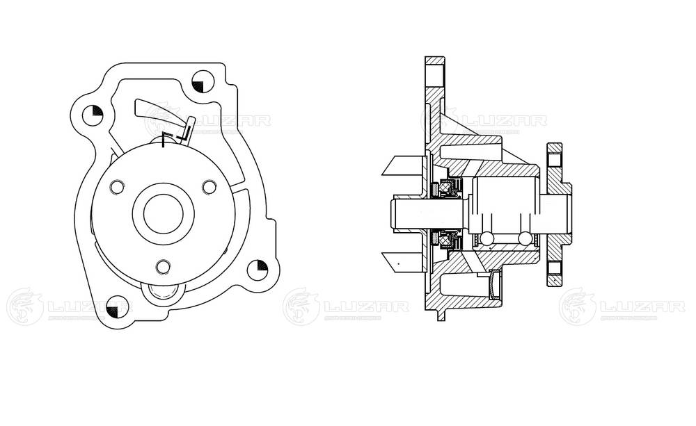 Water Pump, engine cooling