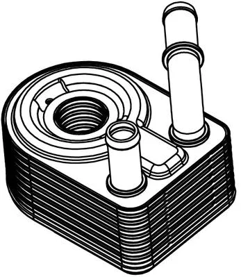 Oil Cooler, automatic transmission