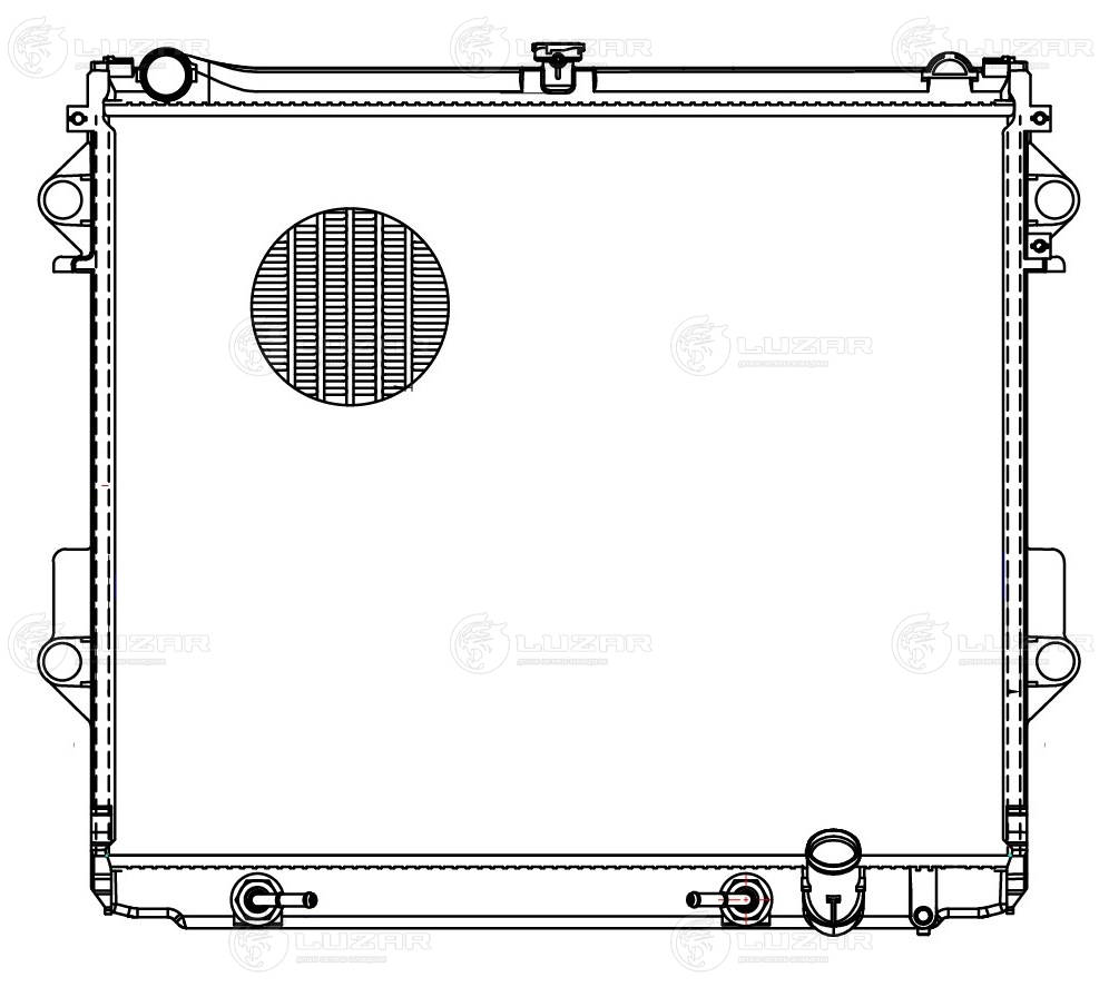 Radiator, engine cooling