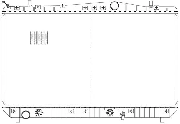 Radiator, engine cooling