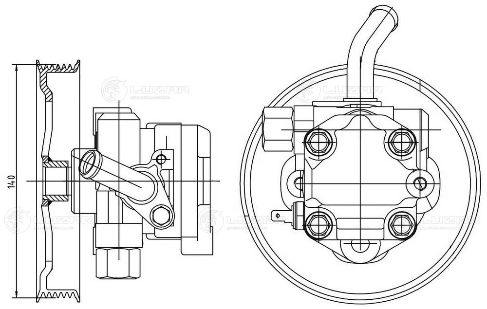 Hydraulic Pump, steering