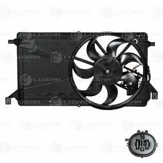 Fan, engine cooling (LFK 1020)