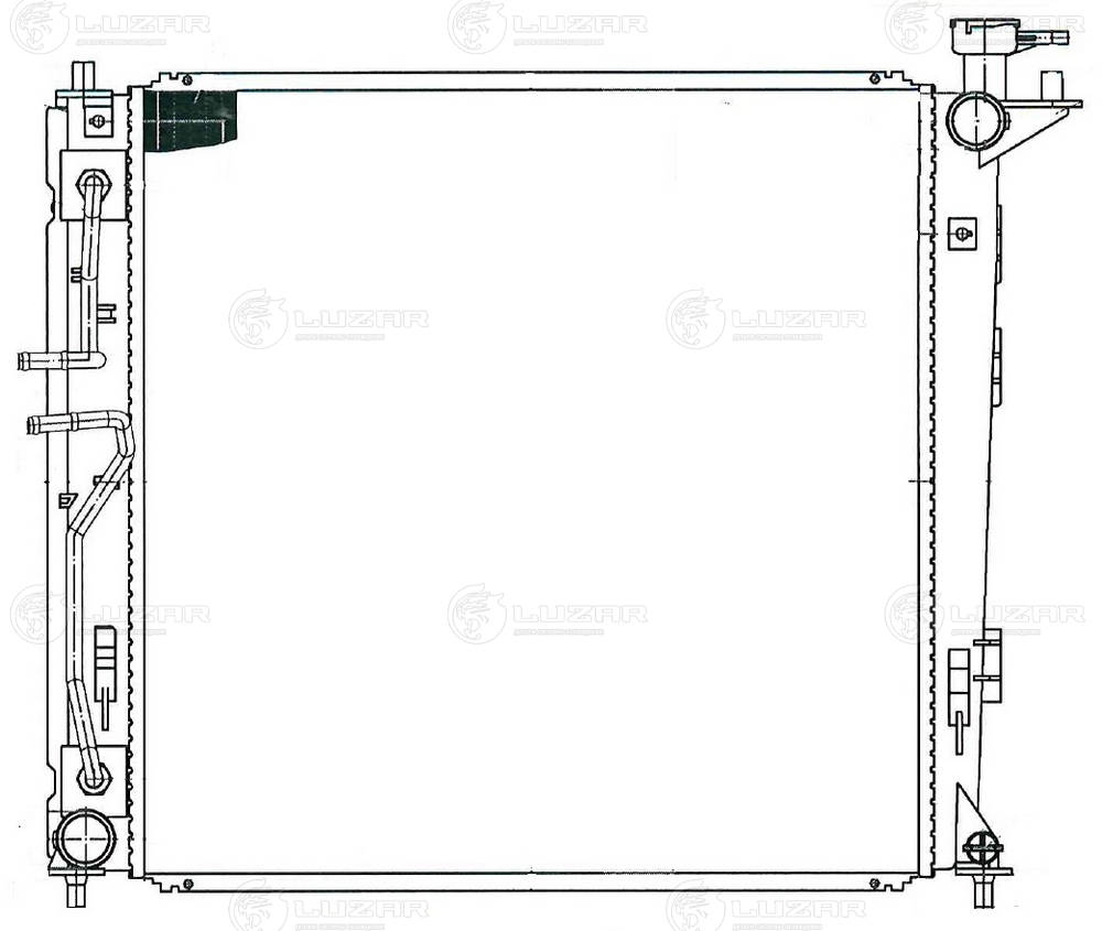 Radiator, engine cooling