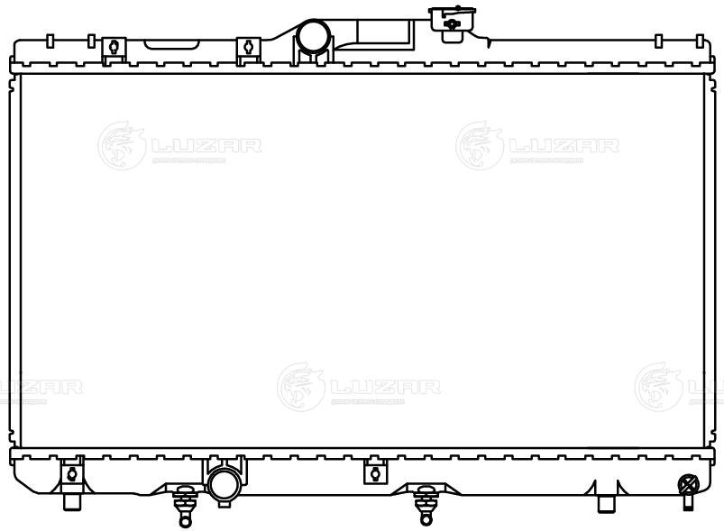 Radiator, engine cooling