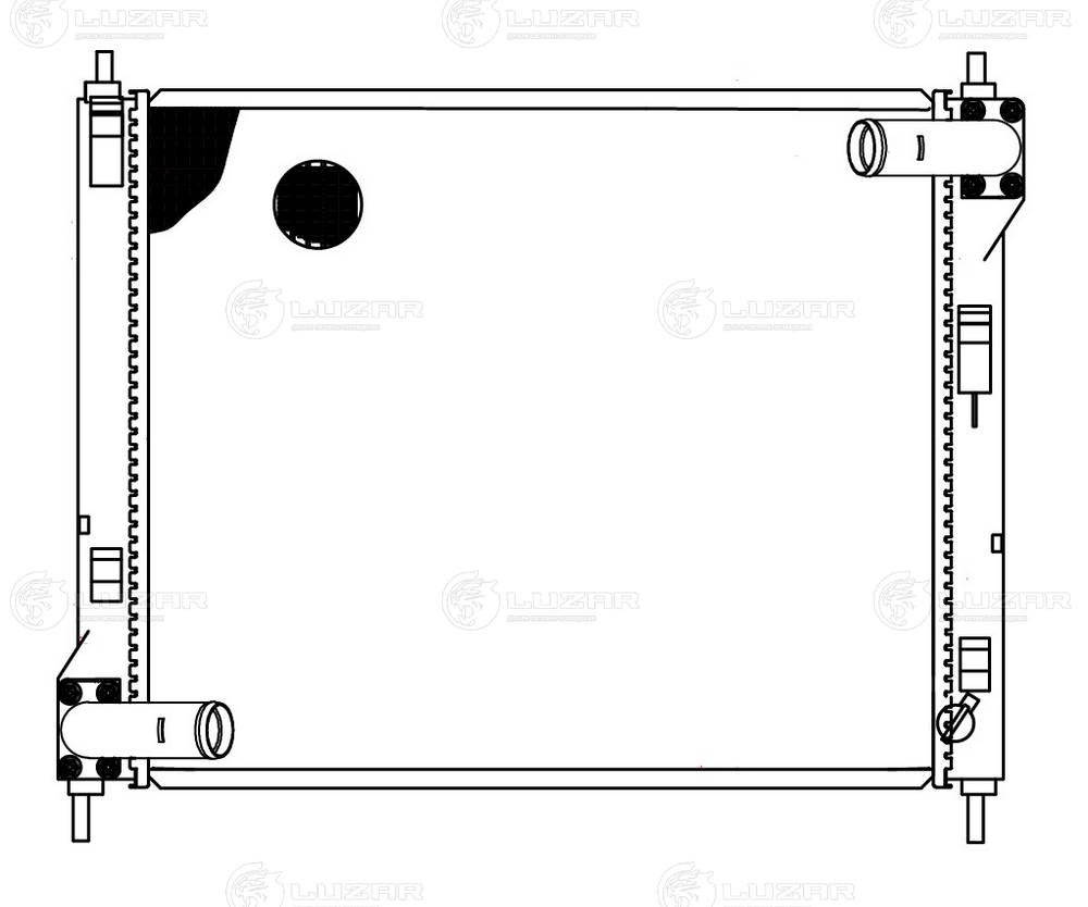 Radiator, engine cooling