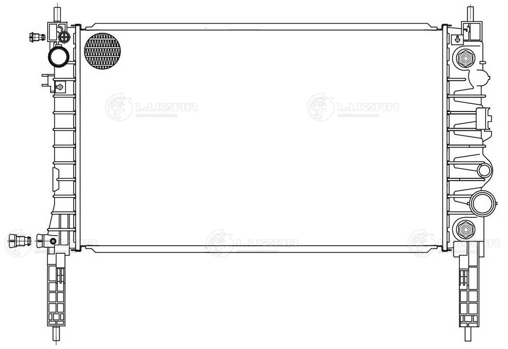 Radiator, engine cooling