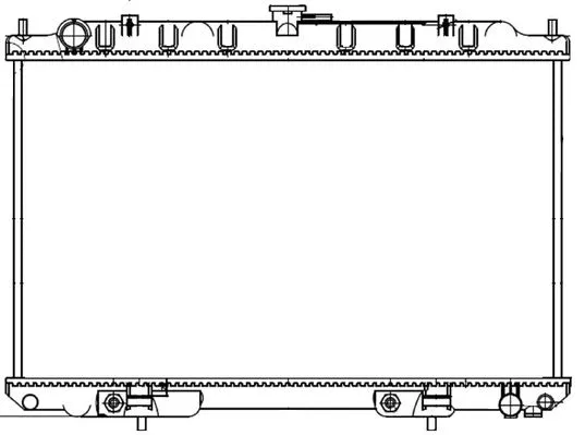 Radiator, engine cooling