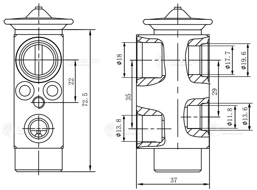 Expansion Valve, air conditioning