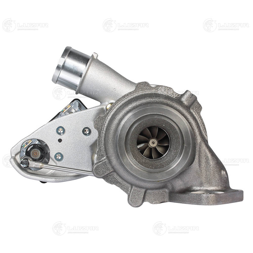 Pressure converter, turbocharger