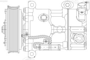 Compressor, air conditioning