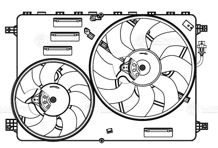Fan, engine cooling