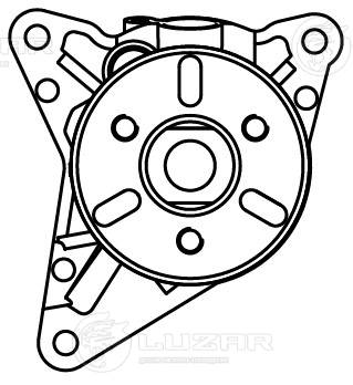 Water Pump, engine cooling (LWP 1014)