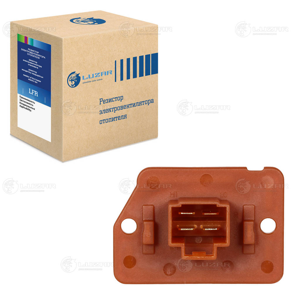 Resistor, interior blower