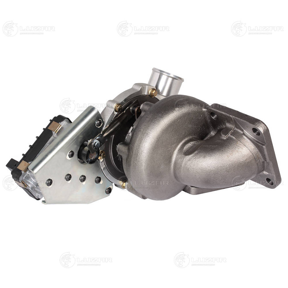 Pressure converter, turbocharger