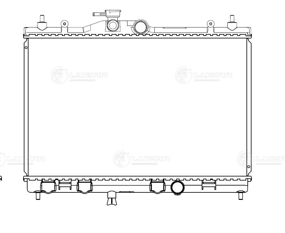 Radiator, engine cooling
