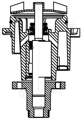 Water Pump, engine cooling (LWP 1016)