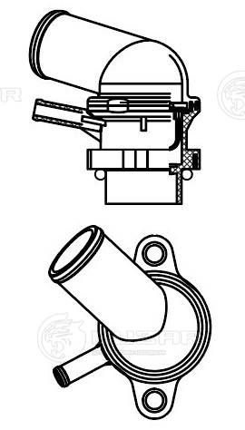 Thermostat, coolant (LT 0506)