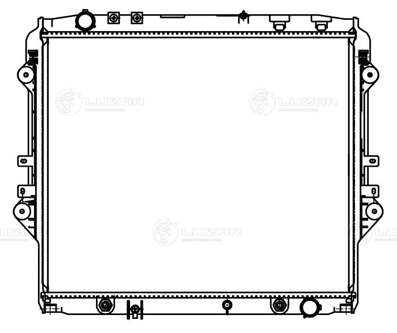 Radiator, engine cooling
