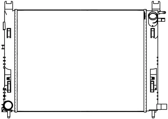 Radiator, engine cooling