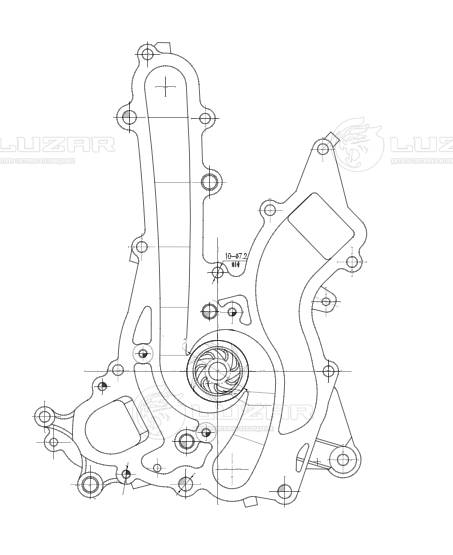 Water Pump, engine cooling