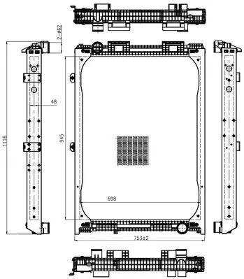 Radiator, engine cooling