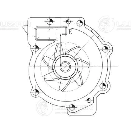Water Pump, engine cooling