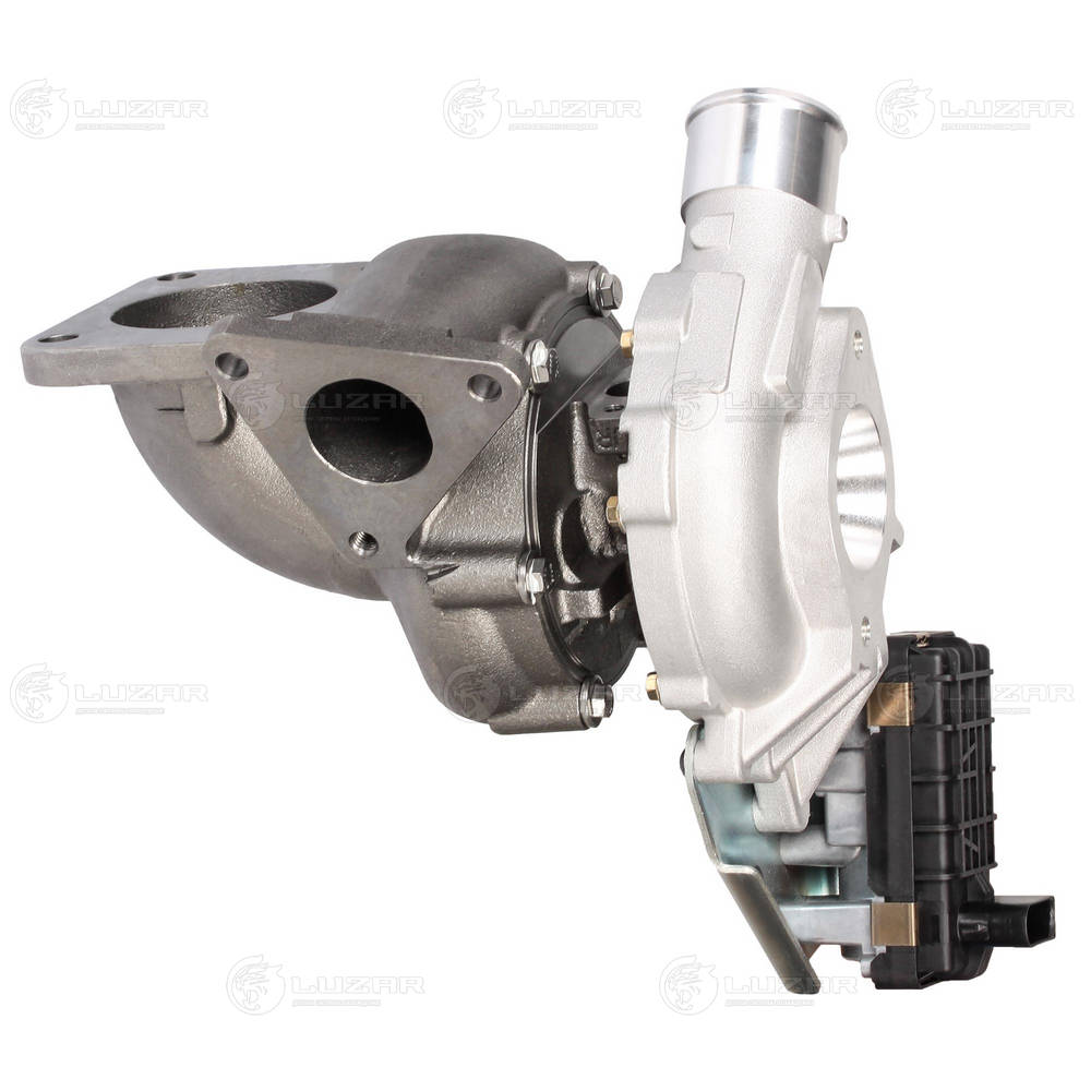 Pressure converter, turbocharger