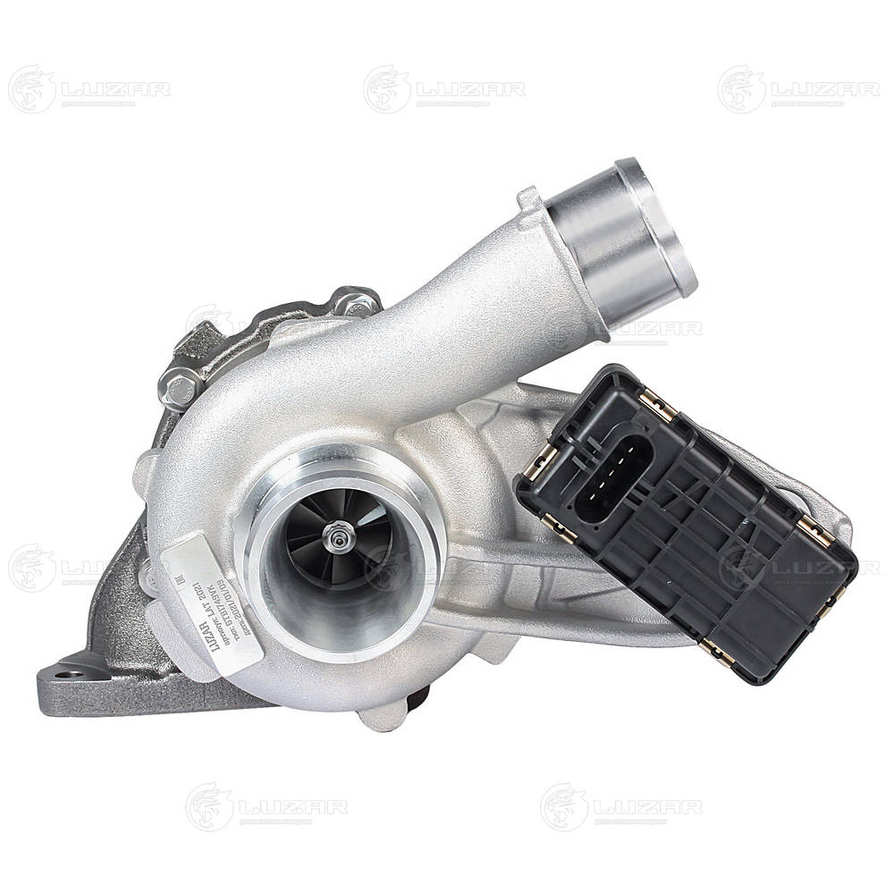 Pressure converter, turbocharger